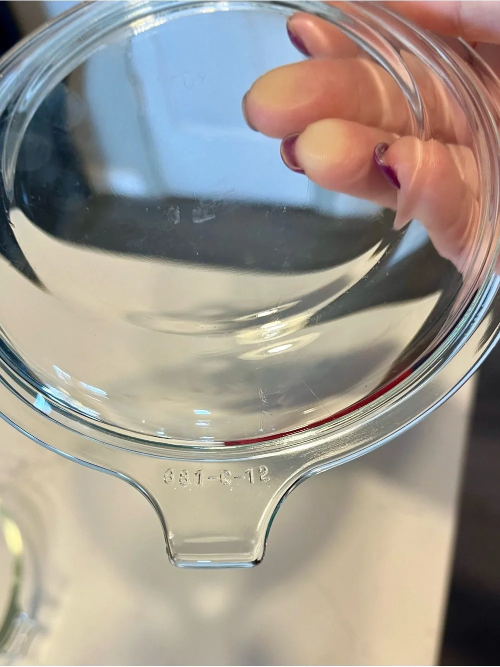Pyrex original lid